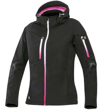 Damska kurtka softshell ARDON® CREATRON® Czarno-różowa