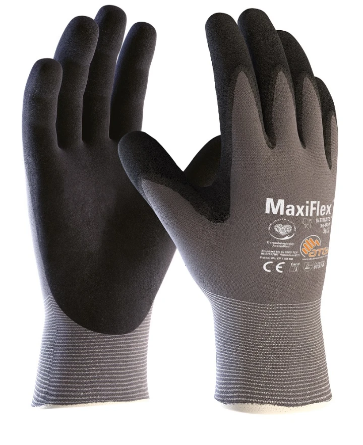 ATG® máčené rukavice MaxiFlex® Ultimate™ 34-874