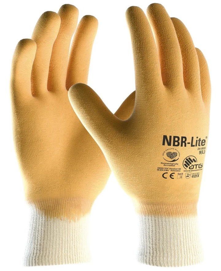 ATG® máčané rukavice NBR-Lite® 24-986