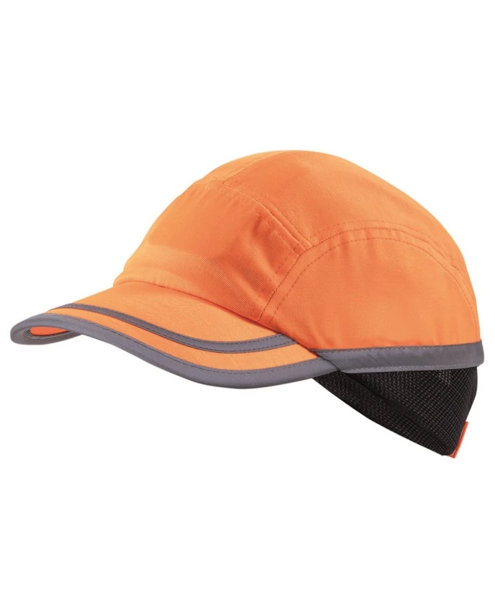 Čiapka so škrupinou ARDON® BRUNO+ Hi-Vis oranžová