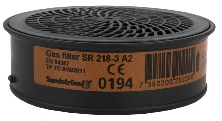 Filtr SUNDSTRÖM - SR 218-3A2 do półmasek i masek całotwarzowych