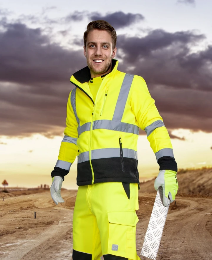 Mikina flísová Hi-Vis ARDON®SIGNAL žltá