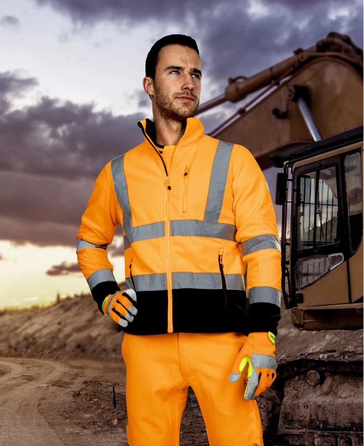 Mikina flísová hi-viz ARDON®SIGNA oranžová