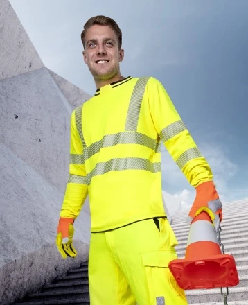 Tričko s dlhým rukávom ARDON®SIGNAL Hi-Vis žlté