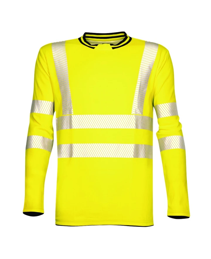 Tričko s dlhým rukávom ARDON®SIGNAL Hi-Vis žlté