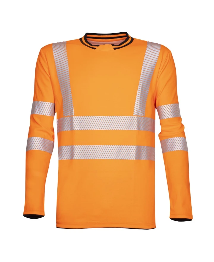 Tričko s dlhým rukávom ARDON®SIGNAL Hi-Vis oranžové