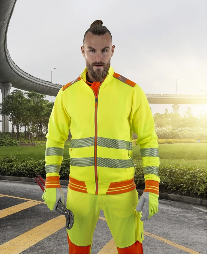 Bluza polarowa HiViz ARDON®SIGNAL żółta