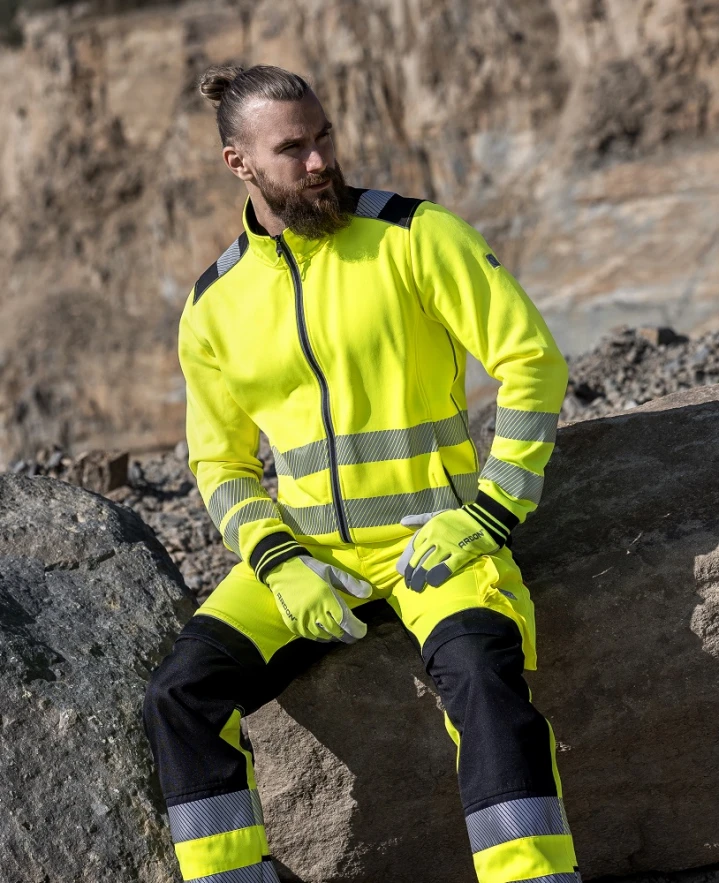 Bluza polarowa ARDON®SIGNAL HiViz żółto-czarna