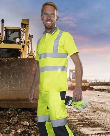 Polokošeľa Hi-Vis žltá ARDON®REF201