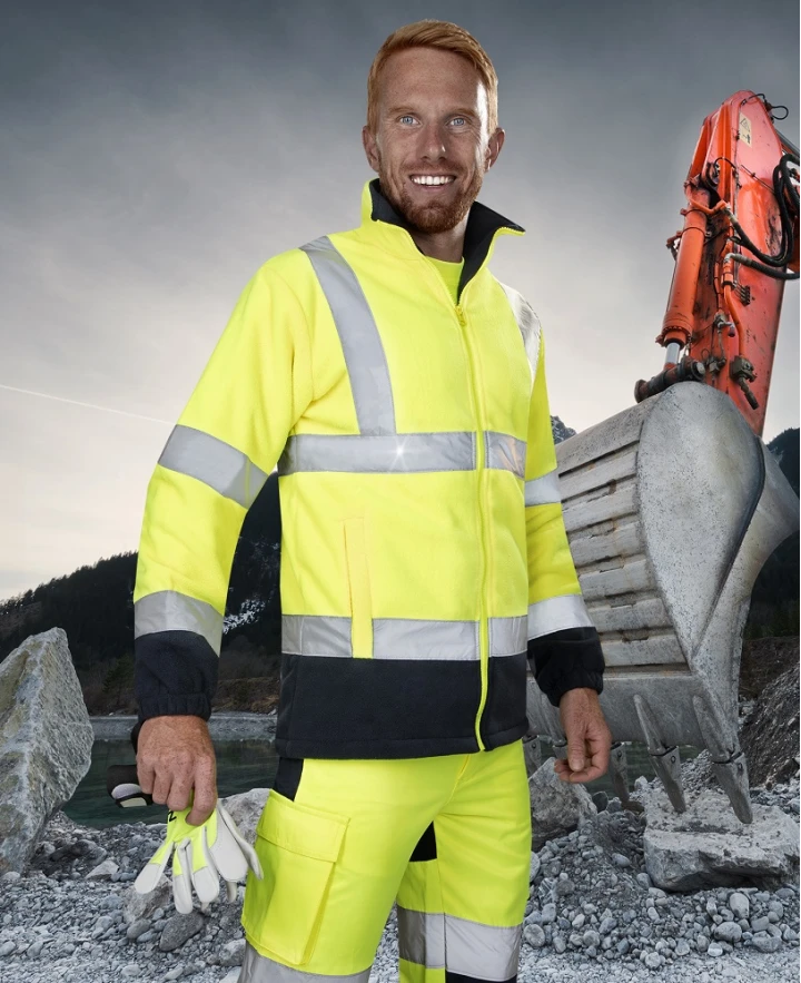 Bluza polarowa HiViz ARDON®REF401 żółty