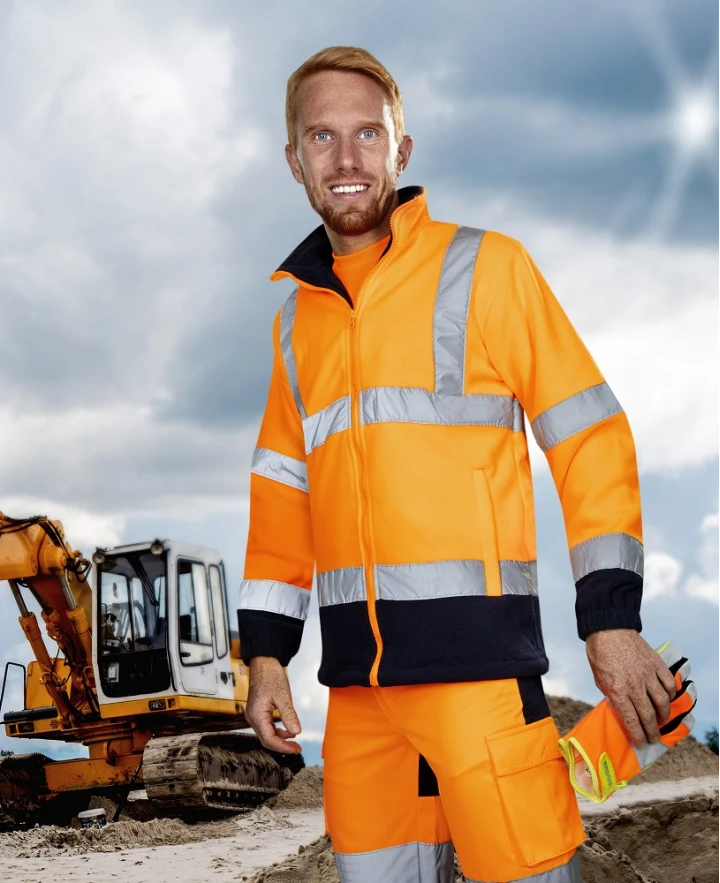 Bluza polarowa HiViz ARDON®REF402 pomarańczowy