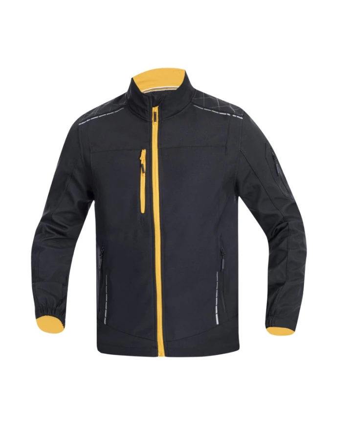 Kurtka Softshell ARDON®VISION , czarna-pomarańczowa