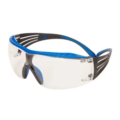 SF401XSGAF-BLU-EU, SecureFit ™ 400X goggles, niebieski / szary, Scotchgard ™ (K&N), clear lens