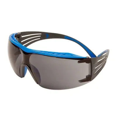 SF402XSGAF-BLU-EU, SecureFit ™ 400X goggles, niebieski/ szary, Scotchgard ™ (K&N), gray lens