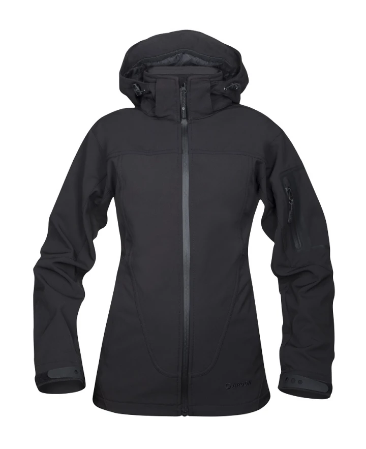 Kurtka softshell damska ARDON®ANIMA , czarna