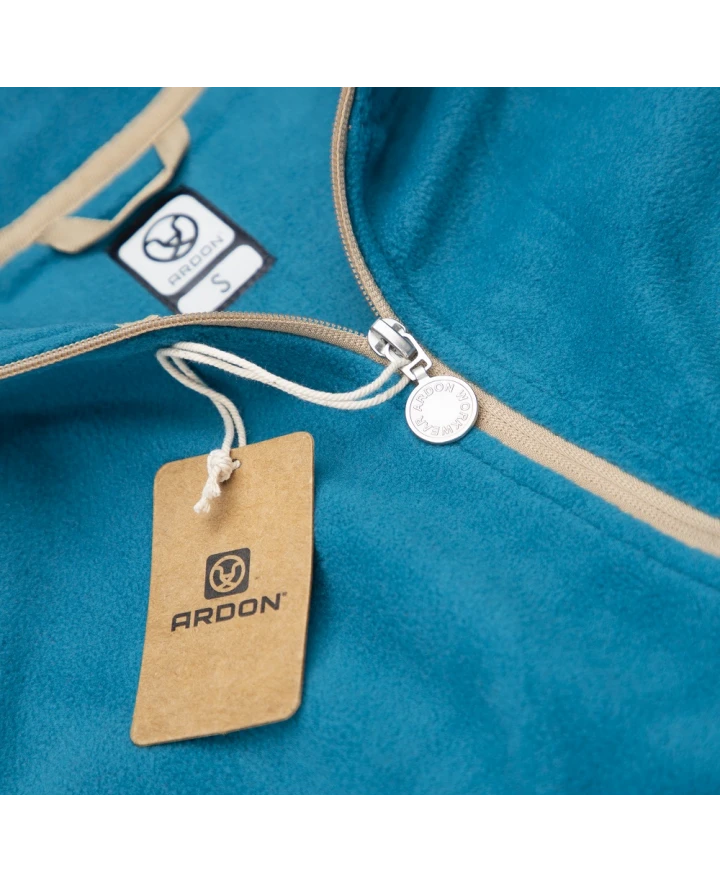 Dámská mikina fleece ARDON®FLORET petrolejově modrá