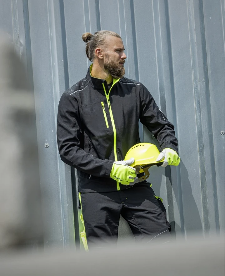 Kurtka Softshell ARDON®VISION , czarno-żółta