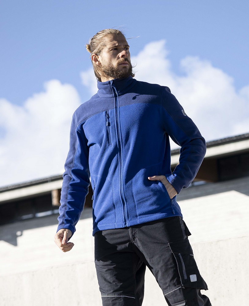 Mikina fleece ARDON®MICHAEL středně modrá royal